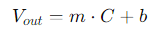 Formula de tensão elétrica do sensor